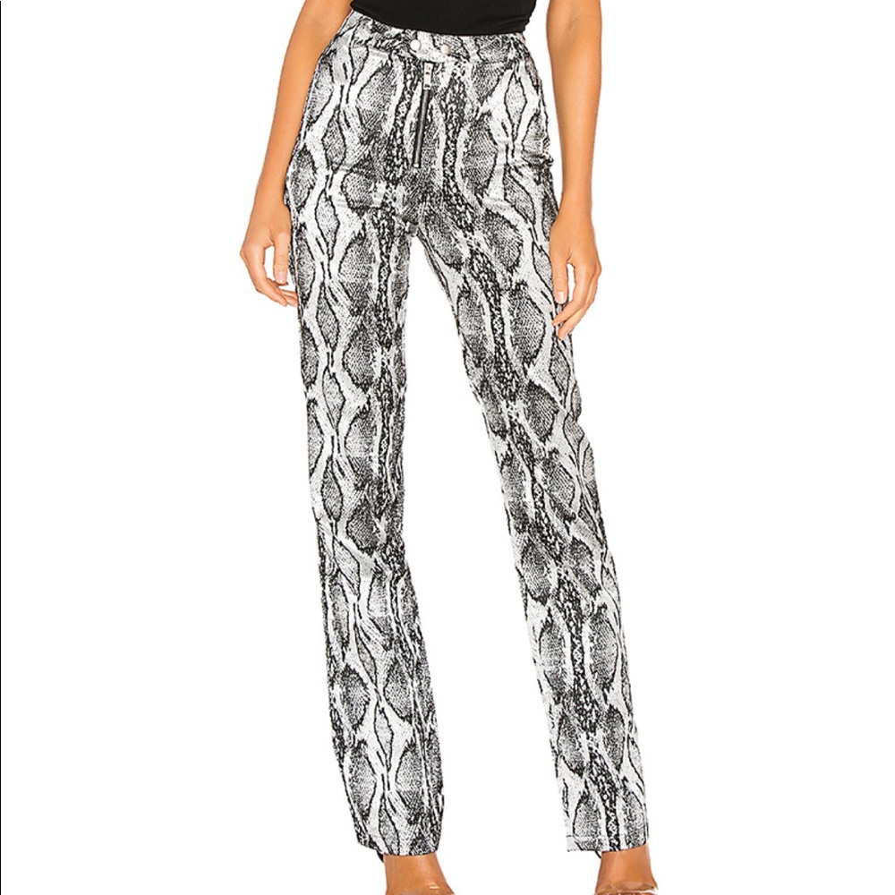 I.AM.GIA Slater Pant in Silver Snake